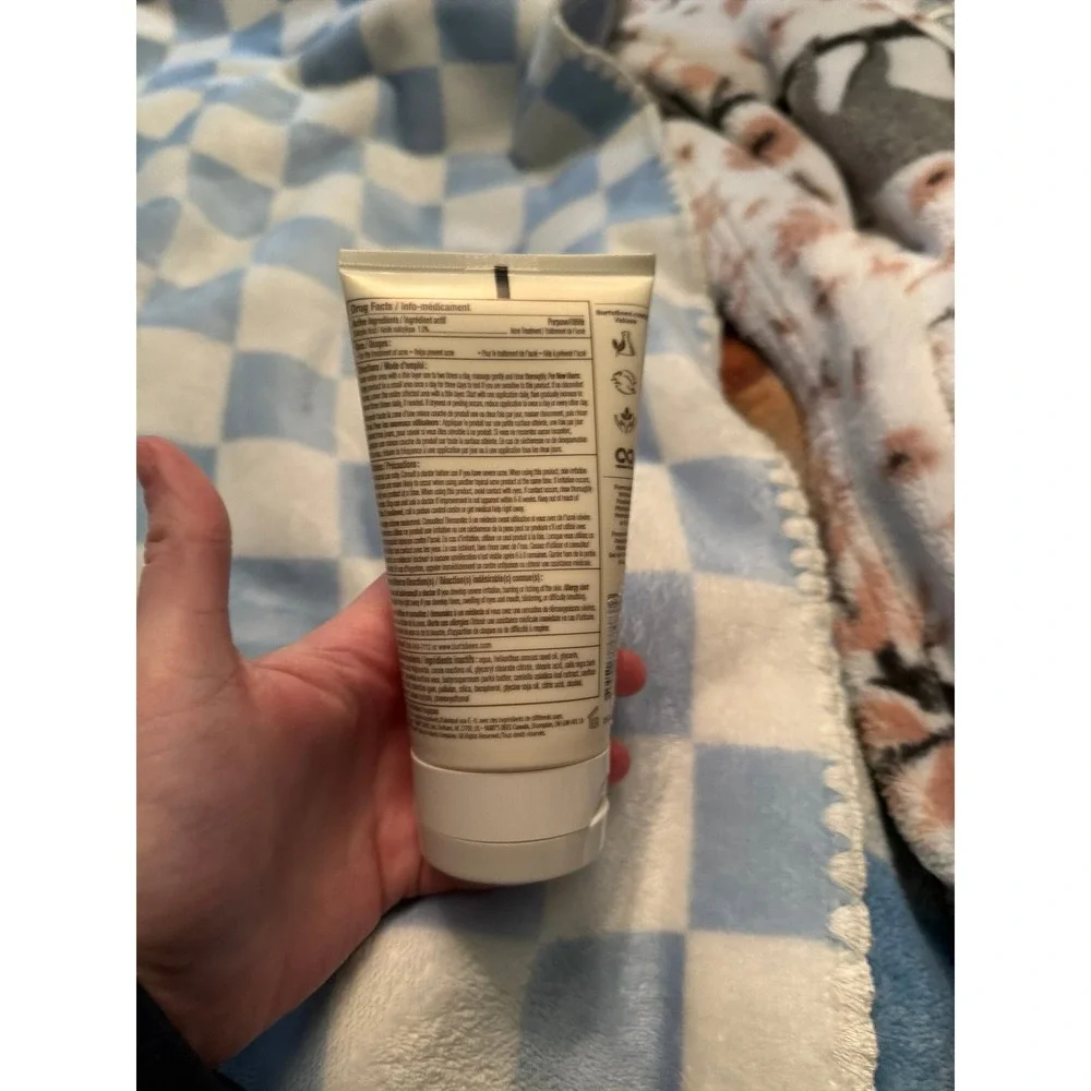 Burt's Bees Natural Acne Solutions Deep Cleansing Scrub Salicylic Acid 4 Ounces